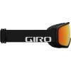Giro Ringo Ski Goggles – Snowboard Goggles for Men, Women & Youth – VIVID Lens – Anti-Fog – OTG (Over Glasses)(Black Wordmark)