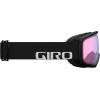 Giro Ringo Ski Goggles – Snowboard Goggles for Men, Women & Youth – VIVID Lens – Anti-Fog – OTG (Over Glasses)(Black Wordmark/Vivid Infrared)