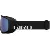 Giro Ringo Ski Goggles – Snowboard Goggles for Men, Women & Youth – VIVID Lens – Anti-Fog – OTG (Over Glasses)(Black Wordmark/Vivid Royal)