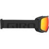 Giro Ringo Ski Goggles – Snowboard Goggles for Men, Women & Youth – VIVID Lens – Anti-Fog – OTG (Over Glasses)(Grey Wordmark/Vivid Ember)