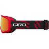 Giro Ringo Ski Goggles – Snowboard Goggles for Men, Women & Youth – VIVID Lens – Anti-Fog – OTG (Over Glasses)(Red Reverb/Vivid Ember)