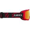 Giro Ringo Ski Goggles – Snowboard Goggles for Men, Women & Youth – VIVID Lens – Anti-Fog – OTG (Over Glasses)(Red Reverb/Vivid Ember)