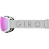 Giro Ringo Ski Goggles – Snowboard Goggles for Men, Women & Youth – VIVID Lens – Anti-Fog – OTG (Over Glasses)(White Core Light – Vivid Pink)