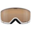 Giro Ringo Ski Goggles – Snowboard Goggles for Men, Women & Youth – VIVID Lens – Anti-Fog – OTG (Over Glasses)(White Wordmark – Vivid Copper)