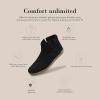 Glerups 100% quality wool mix Boot Slipper with leather sole – Unisex(Charcoal)
