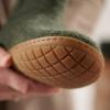Glerups 100% quality wool mix Boot Slipper with rubber sole – Unisex(Forest)