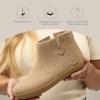 Glerups 100% quality wool mix Boot Slipper with rubber sole – Unisex(Sand)