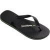 Havaianas Women’s Top Tiras Senses Flip Flops – Women’s Sandals for Swimming Pools(Black/Black)