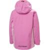 Helly-Hansen Junior Traverse Jacket – Waterproof, Breathable, Unisex Design, Ideal for Outdoor Adventures(089 Meta Pink)