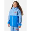 Helly-Hansen Junior Traverse Jacket – Waterproof, Breathable, Unisex Design, Ideal for Outdoor Adventures(554 Ultra Blue)