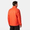 Helly-Hansen Lifaloft Insulator Ski Jacket for Men – Lightweight, Water-Resistant & Windproof with Handwarmer Pockets(147 Cherry Tomato)