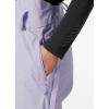Helly-Hansen Powderqueen Bib Pant – Women’s Snow Pant for Skiing, Waterproof, Insulated Winter Gear(699 Heather)