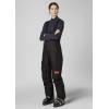 Helly-Hansen Powderqueen Bib Pant – Women’s Snow Pant for Skiing, Waterproof, Insulated Winter Gear(990 Black)