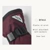 Hestra Unisex Powder Gauntlet Glove, Leather Windproof Insulated Glove for Alpine Ski, Everyday Winter Wear for Men & Women(Bordeaux)