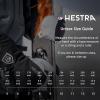 Hestra Unisex Powder Gauntlet Glove, Leather Windproof Insulated Glove for Alpine Ski, Everyday Winter Wear for Men & Women(Bordeaux)