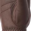 Hestra Women’s Gloves Sundborn Slim Fit Winter Leather Mitten with Fur(Chocolate)