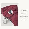 Hestra Women’s Heli Ski Female Mitt, Leather Snow Mitten for Skiing, Snowboarding and Mountaineering(Bordeaux/Offwhite)