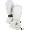 Hestra Women’s Heli Ski Female Mitt, Leather Snow Mitten for Skiing, Snowboarding and Mountaineering(Ivory/Off White)