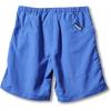 KAVU Big Eddy Short Quick Dry Shorts with Elastic Waist and Belt Trunks(Harbor Blue)