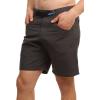 KAVU Chilli Lite Quick Dry Shorts with Elastic Waist and Belt Trunks(Dark Shadow)