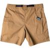 KAVU Chilli Lite Quick Dry Shorts with Elastic Waist and Belt Trunks(Heritage Khaki)