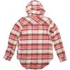 KAVU Jess Shirt – Flannel Plaid Zip Up Hoodie(Cherry Lane)