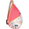 KAVU Paxton Pack Backpack Rope Sling Bag – Jet Black(Floral Coral)