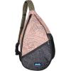 KAVU Paxton Pack Backpack Rope Sling Bag – Jet Black(Sea Map)