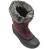 Kamik Momentum 3 Snow Boots for Women, Insulated + Thermal, HEAT-MX, Seam Sealed Waterproof(Burgundy)