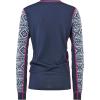Kari Traa Floke Long Sleeve Women’s Base Layer Top – Merino Wool Blend Knit Thermal Shirt(Royal)