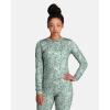 Kari Traa Women’s Fryd Base Layer Top – Long Sleeve Thermal Shirt(Sage)