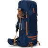 Kelty Glendale 65L – 105L Multi-day Backpacking Thru Hiking Pack, Adjustable Suspension, Customized Fit (Pageant Blue, 105L)(Pageant Blue)