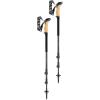 LEKI Black Series Carbon Adjustable Lightweight Walking Poles for Trekking & Hiking(Black-Gray-Anthracite)