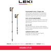 LEKI Khumbu Lite AS Trekking Poles – Aluminum Collapsible Lightweight Walking Poles for Hiking(Black-Anthracite)