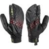 LEKI Ultra Trail Storm Lightweight Water-Resistant Touchscreen Running Gloves(Black-Red-Yellow)