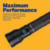 LUXPRO LP1305 High-Output, Long-Range Handheld Flashlight – 2000 Lumens – Battery-Powered LED Flashlight for Power Outages, Camping & More – Batteries Included