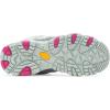 Merrell Women’s Moab 3 Waterproof Hiking Shoe(Monument/Fuchsia)
