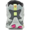 Merrell Women’s Moab 3 Waterproof Hiking Shoe(Monument/Fuchsia)