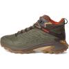 Merrell mens Moab Speed 2 Leather Mid Waterproof(Olive)
