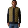 Mountain Hardwear Men’s StretchDown Vest(Combat Green – New 2024)