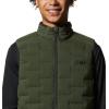 Mountain Hardwear Men’s StretchDown Vest(Surplus Green)