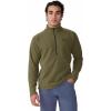 Mountain Hardwear Men’s Summit Grid Half Zip, Combat Green, Large