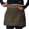 Mountain Hardwear Womens Trekkin Insulated Mini Skirt(Stone Green)