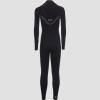 Natural 4/3mm GBS Chest Zip Fullsuit by O5 Billabong(Black Tiki)