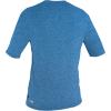 O’NEILL Mens Men’s Basic Skins 50+ Short Sleeve Sun Shirt(Brite Blue)