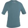 O’NEILL Mens Men’s Basic Skins 50+ Short Sleeve Sun Shirt(Dusty Blue)