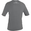 O’NEILL Mens Men’s Basic Skins 50+ Short Sleeve Sun Shirt(Smoke)