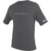 O’NEILL Mens Men’s Basic Skins 50+ Short Sleeve Sun Shirt(Smoke)