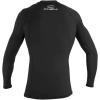 O’Neill Men’s Basic Skins UPF 50+ Long Sleeve Rash Guard(Black)