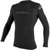 O’Neill Men’s Basic Skins UPF 50+ Long Sleeve Rash Guard(Black)